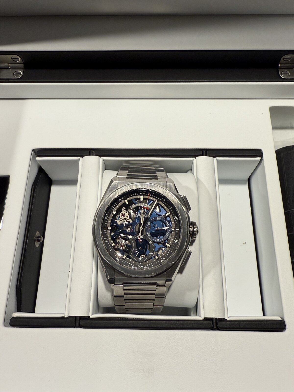 Zenith Defy El Primero 21 Skeleton · Titanium